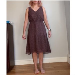 Madewell Silk Confetti Print Dress